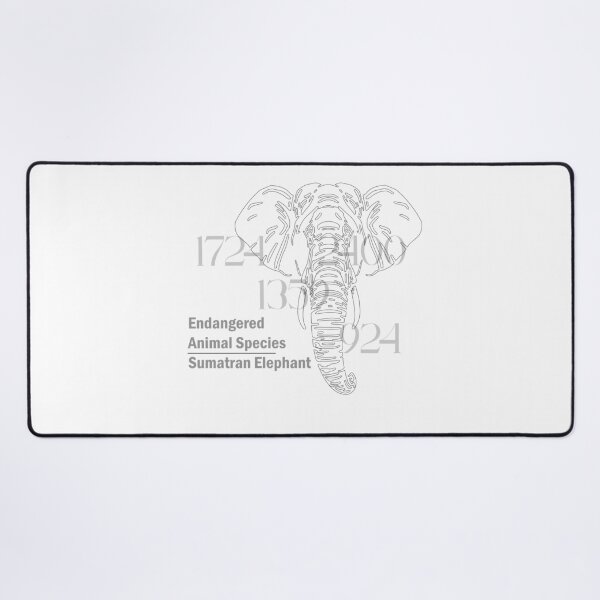 Item preview, Sumatran elephant designed and sold by EithyTwoAM.
