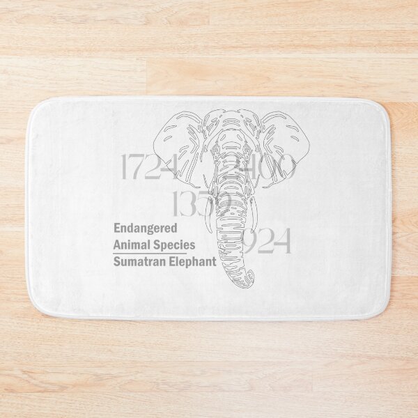 Item preview, Sumatran elephant designed and sold by EithyTwoAM.