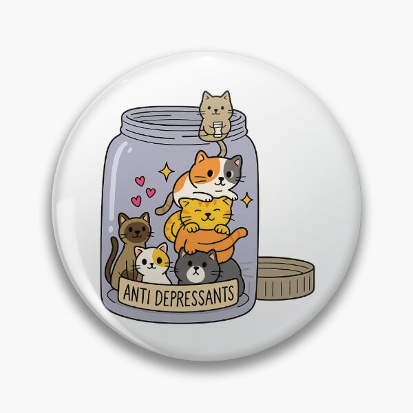 Item preview, Antidepressant cats designed and sold by stephenflashart.