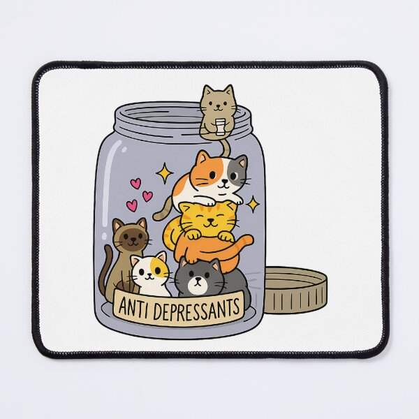 Item preview, Antidepressant cats designed and sold by stephenflashart.