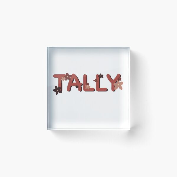 Item preview, Tally designed and sold by bookswithjulz.