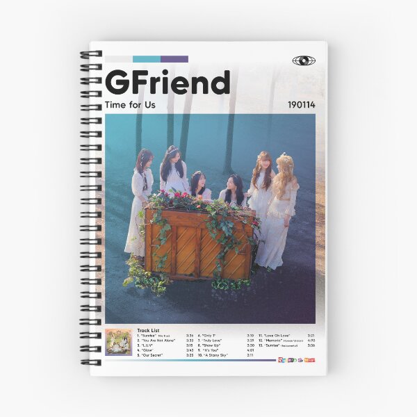 Item preview, GFriend - Time For Us (Colour) designed and sold by RhodesToKpop.