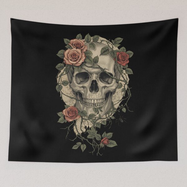 Item preview, Mystical Gothic Anatomy Skull designed and sold by ChicTrendz.