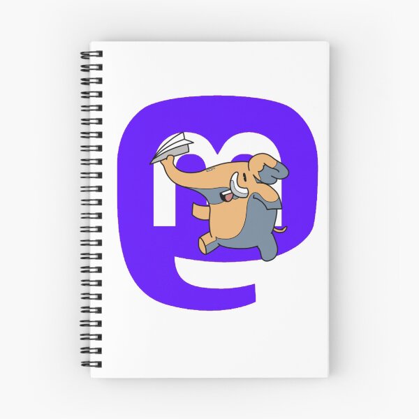 Aperçu de l'œuvre Mascotte de l'application Mastodon créée et vendue par JJNameArt.