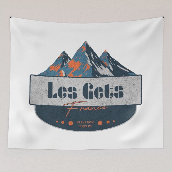 Item preview, Les Gets, France, Ski Resort, Mountain Design designed and sold by Wanderful-roads.