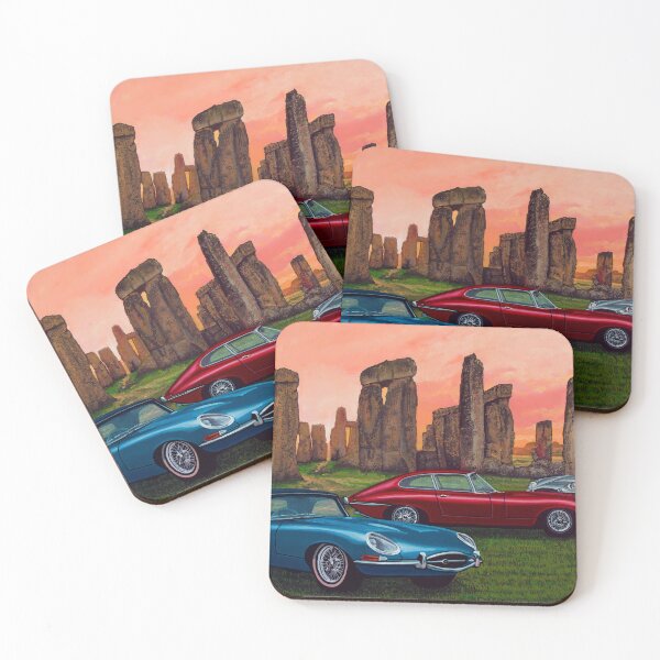 Item preview, Classic Cars at Stonehenge Painting designed and sold by PaulMeijering.