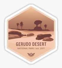 Gerudo Desert National Park Sticker