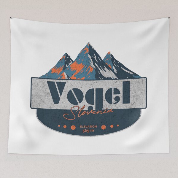 Item preview, Vogel, Slovenia, Ski Resort, Mountain Design designed and sold by Wanderful-roads.
