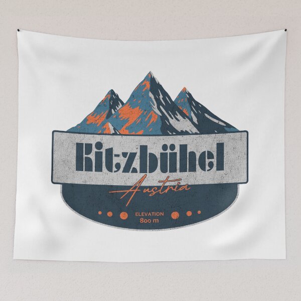 Item preview, Kitzbühel, Austria, Ski Resort, Mountain Design designed and sold by Wanderful-roads.