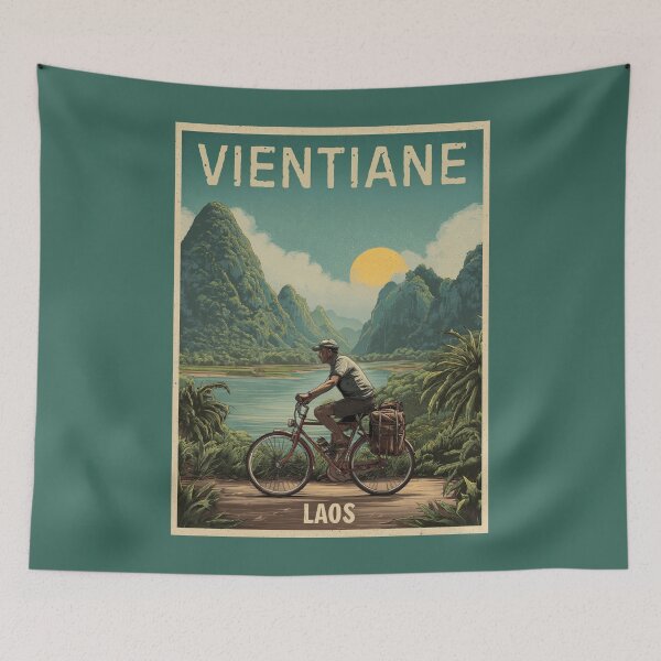 Item preview, Vientiane - Laos  designed and sold by GoodOldVintage.
