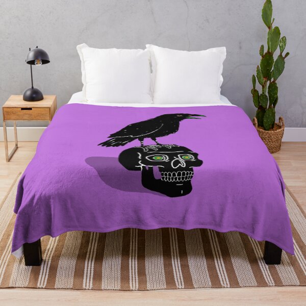 Item preview, Crow and skull designed and sold by seancarolan.