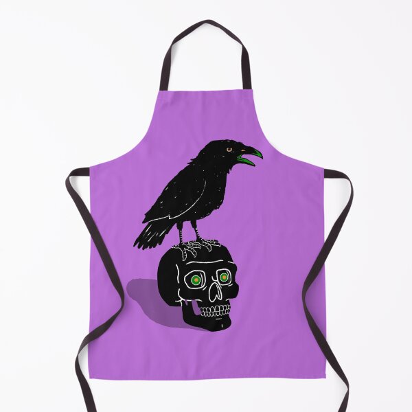 Item preview, Crow and skull designed and sold by seancarolan.