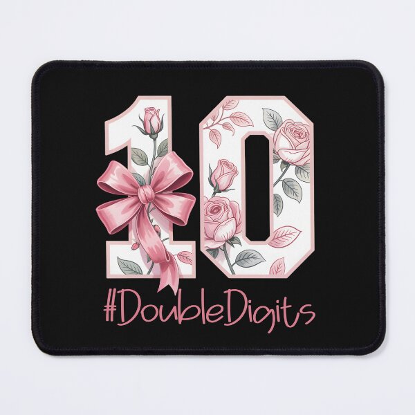Item preview, 10th Birthday Girl Pink Coquette Bow 10 Year Old Aesthetic designed and sold by clothesy7.
