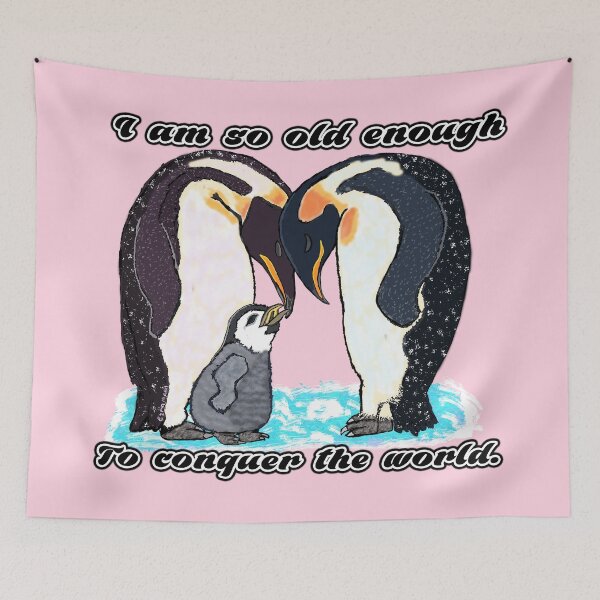 Item preview, Penguin family a testament of nature's love designed and sold by reallypathetic.