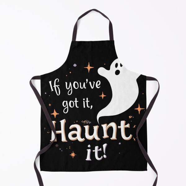 Item preview, Flirty Ghost Halloween Quote Art designed and sold by ChicTrendz.