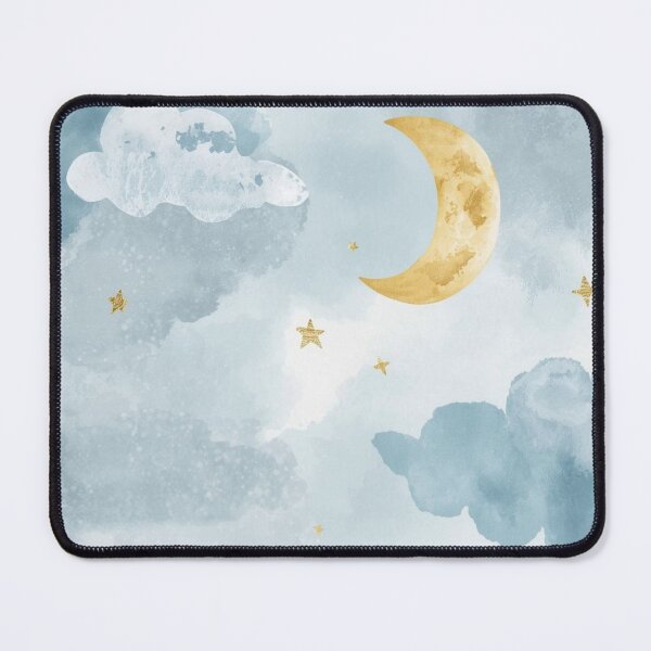 Item preview, Watercolor Nursery Print with Soothing Baby Music QR Code designed and sold by Esterlane.