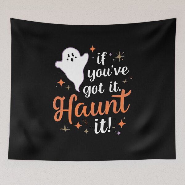 Item preview, Funny Halloween Ghost Quote designed and sold by ChicTrendz.