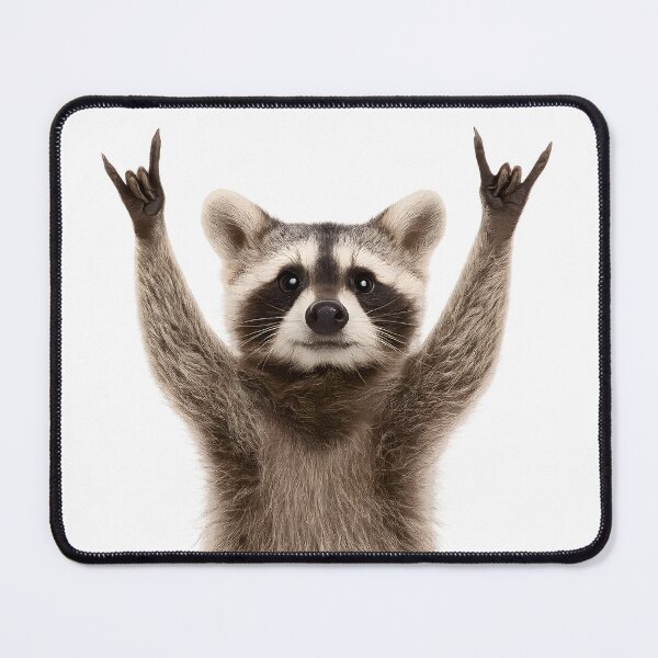 Item preview, Raccoon Rock Sign designed and sold by stephenflashart.