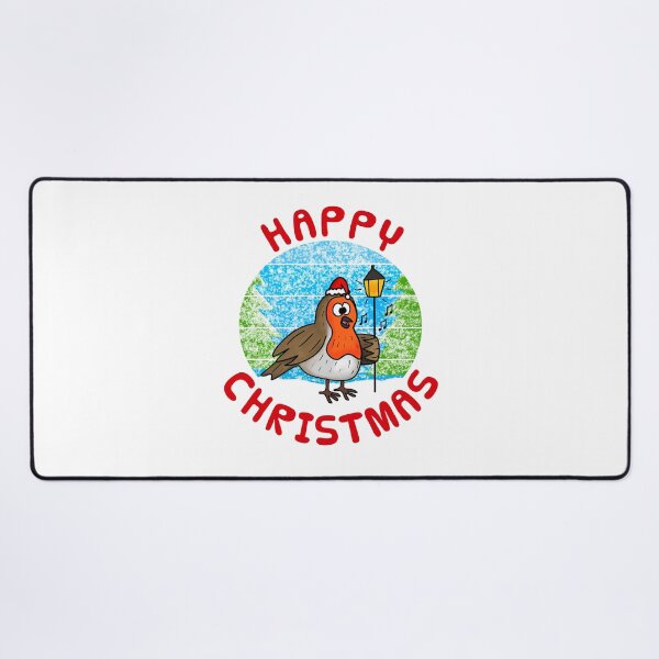 Item preview, Christmas Carol Singing Robin Musician Xmas Music Teacher designed and sold by doodlerob.