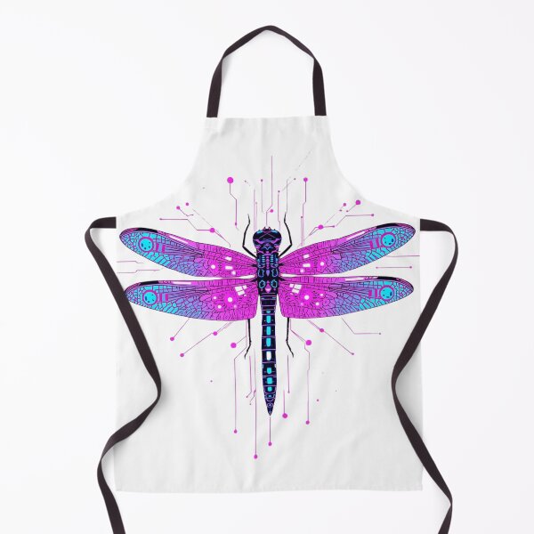 Item preview, Cyber Dragonfly – Neon Tech Insect Futuristic Design designed and sold by Activity01.