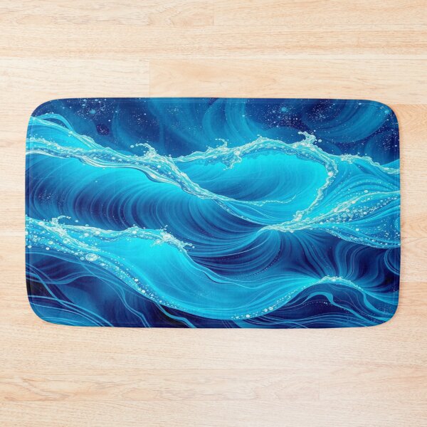 Item preview, OceanSpirits & CosmicFlow – A wave of motion between StarWhisper, DeepBlue & poetic turbulence designed and sold by FotoworldEdel.
