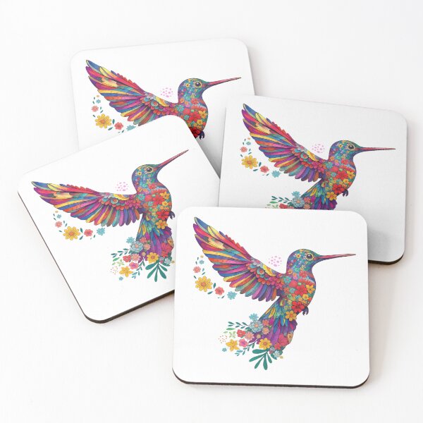 Item preview, Floral Hummingbird designed and sold by SnorkleSupply.