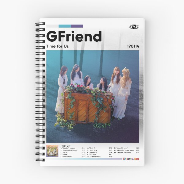 Item preview, GFriend - Time For Us (Black and White) designed and sold by RhodesToKpop.