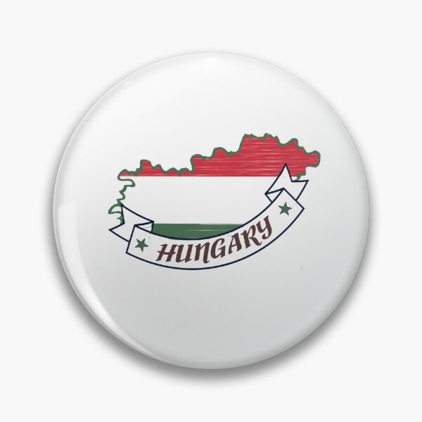 Item preview, Hungarian flag with map designed and sold by vibeno1.