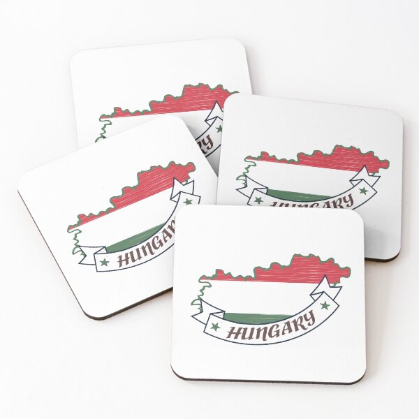 Item preview, Hungarian flag with map designed and sold by vibeno1.