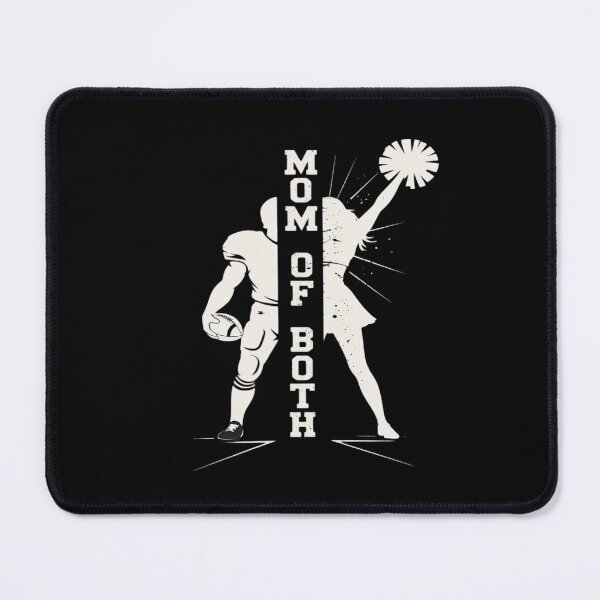 Item preview, Mom Of Both Proud Football And Cheer Mom designed and sold by DrewLeuschke.