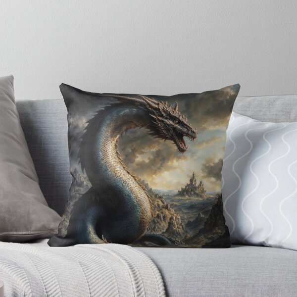 Item preview, Dragon and a Castle designed and sold by AliceWhiteDF.