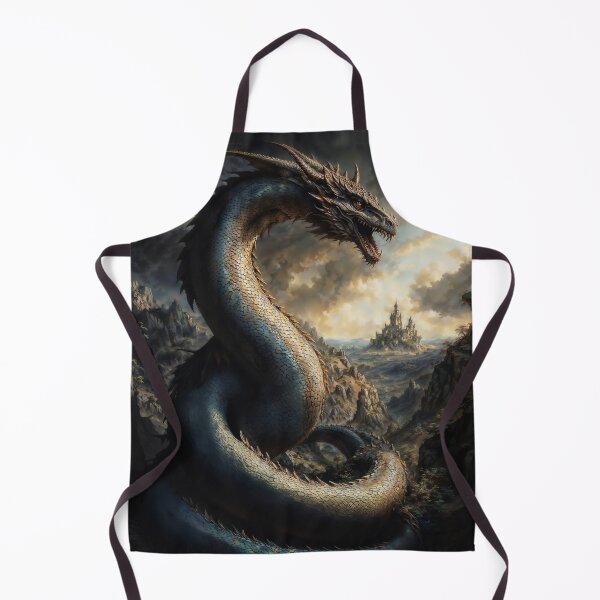 Item preview, Dragon and a Castle designed and sold by AliceWhiteDF.