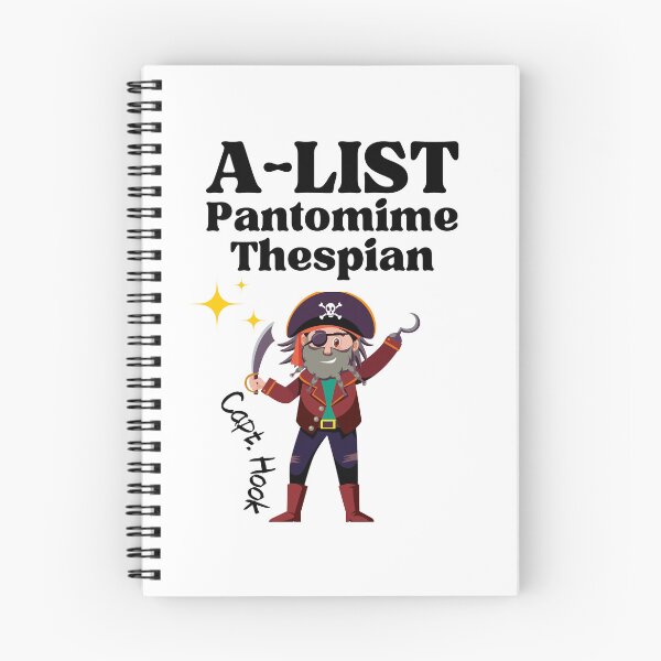 Item preview, A-List Pantomime Thespian - Captain Hook. designed and sold by MPC-Mince-Pies.