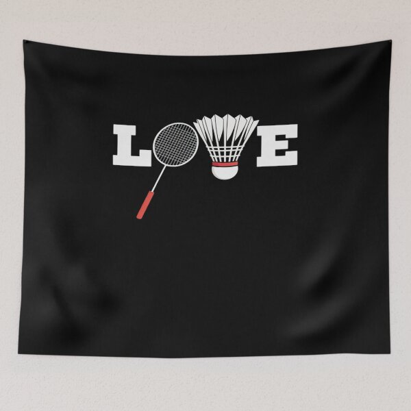 Item preview, Love Badminton Player Lover designed and sold by FranzFriesen.