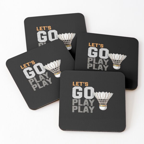 Item preview, Let's Go Play Badminton designed and sold by marcusry.