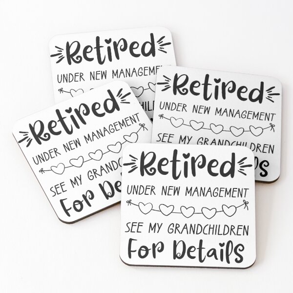 Item preview, Copy of Retired Under New Management See My Grandchildren For Details designed and sold by stephenflashart.
