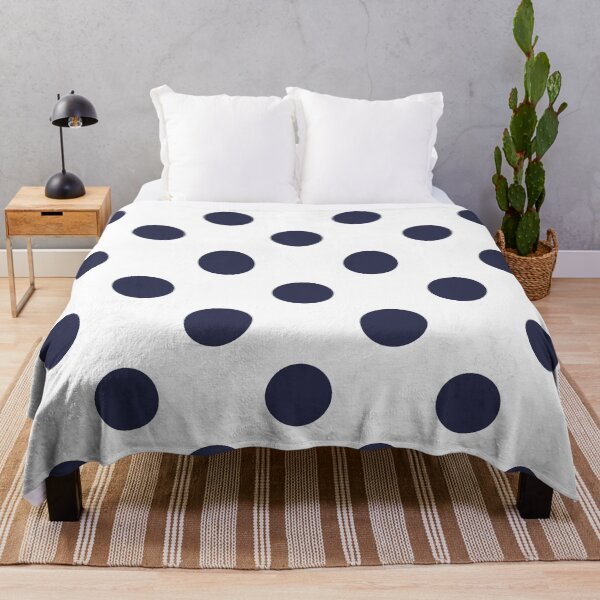 Item preview, Classic Navy Polkadot designed and sold by HappyStance.