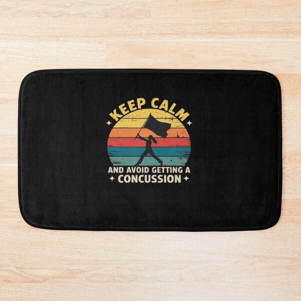 Item preview, Keep Calm And Avoid Getting A Concussion Funny Color Guard designed and sold by HaileyRobel.