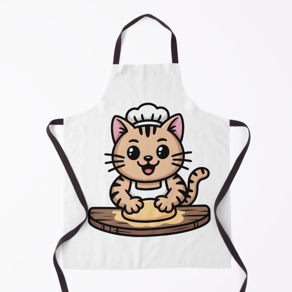 Item preview, Funny Baker Cat Making Biscuits  designed and sold by Mr-wow.