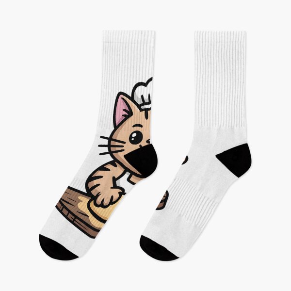 Item preview, Funny Baker Cat Making Biscuits  designed and sold by Mr-wow.
