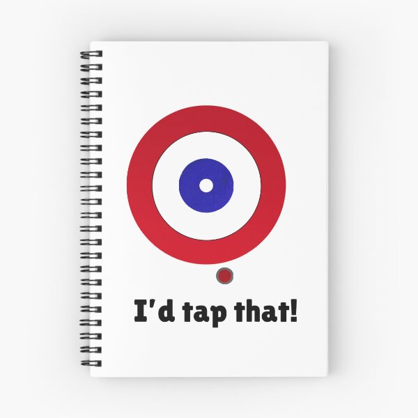 Item preview, Gráfico humorístico con temática de curling. designed and sold by PublicCanvas.