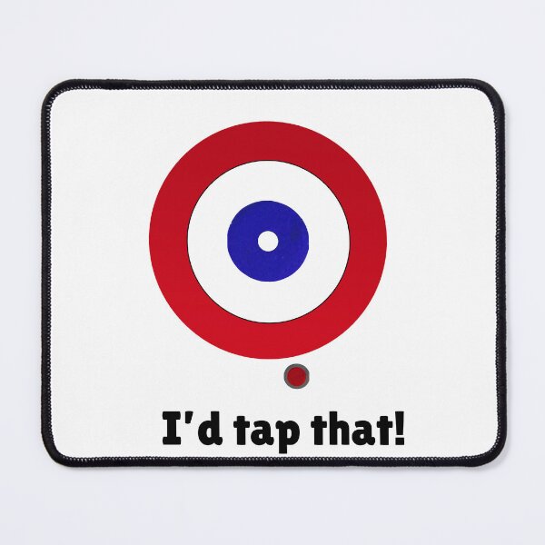 Item preview, Humorous Curling themed graphic. designed and sold by PublicCanvas.
