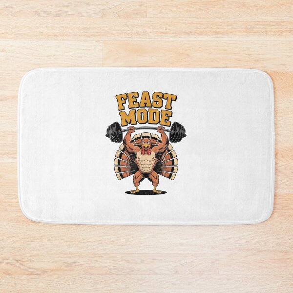Item preview, Feast Mode Gym Funny Workout designed and sold by dianadouri.