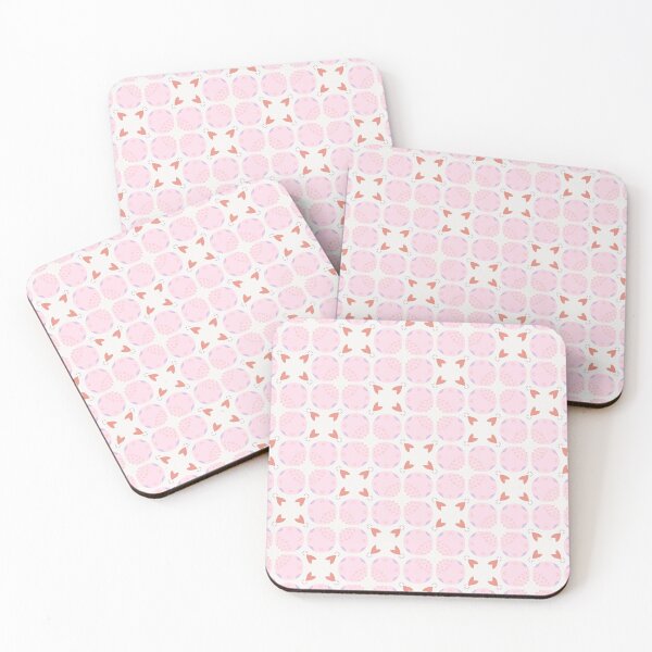 Item preview, Seamless pastel floral tile pattern with pink petals designed and sold by juthamas8426.
