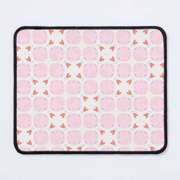 Item preview, Seamless pastel floral tile pattern with pink petals designed and sold by juthamas8426.