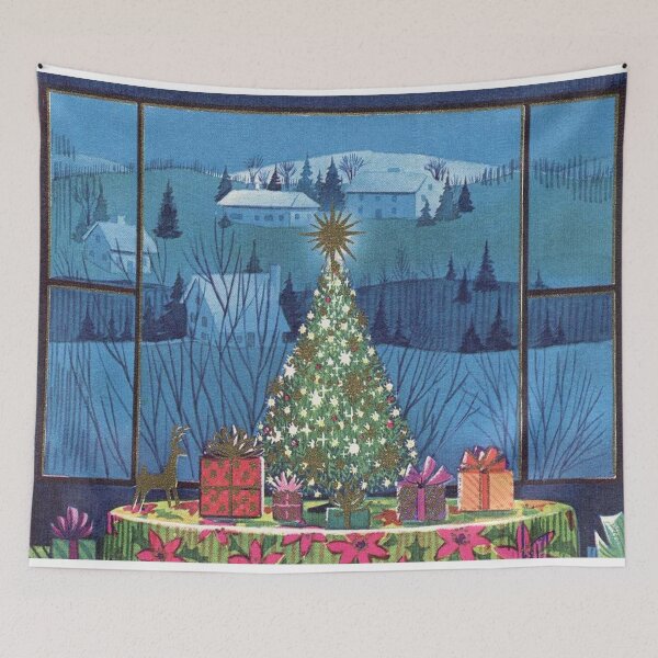 Item preview, Christmas Window Night Scene designed and sold by Oniyasha.