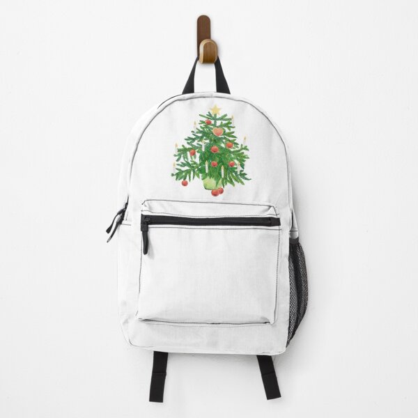 Item preview, Vintage Christmas Tree with Ornaments designed and sold by Lily Rose Doodle.