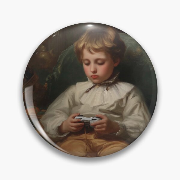Item preview, PLAYING VIDEO GAMES THROUGH THE AGES .1 designed and sold by lautir.