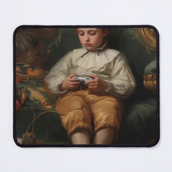 Item preview, PLAYING VIDEO GAMES THROUGH THE AGES .1 designed and sold by lautir.