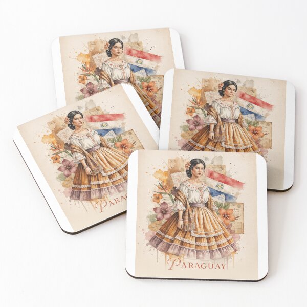 Item preview, Paraguayan Elegance: A Tribute to Tradition and National Pride designed and sold by ForeverPrintsOK.